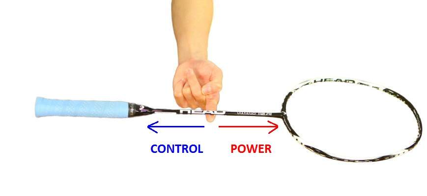 badminton racket balance point